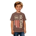 thumbnail image 5 of RMGVDSD Boys 4th Of July USA Shirt American Flag Patriotic T-Shirts Independence Day Outfit For Kids Short Sleeve Crewneck T Shirts Casual Tops 8-9 Years, 5 of 5
