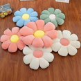 thumbnail image 3 of Daisy flower shaped Cushion, Cute Decorative Pillow, Chair Cushion and Soft Throw Pillow for Home Decor, Living Room, Office Blue, 3 of 5