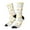 2 Black-2, variant on Rabbit And Milk Tea Crew Socks for Men & Women, Breathable Casual Athletic Ankle Socks