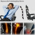 thumbnail image 4 of FDW Office Chair Ergonomic Executive Swivel Rolling, Lumbar Support, Camo, 4 of 7