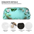 thumbnail image 4 of Uemuo Tropical Pineapple Printed Leather Pencil Case, Pencil Pouch, Portable Pencil Bag, Pen Case for& Office, 4 of 7