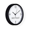 thumbnail image 4 of CafePress - SAO PAULO World Clock - 10" Quartz Analog Battery-Powered Modern Wall Clock, Unique, 4 of 5