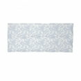 thumbnail image 2 of Vintage Neck Gaiter, Floral Pattern Leaf Stalk, Unisex, Pale Blue White, by Ambesonne, 2 of 3