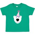 thumbnail image 3 of Inktastic Polar Bear Birthday Party Girls Baby T-Shirt, 3 of 5