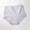 Gray, variant on Cotton High Waisted Womens Briefs Underwear Soft Solid Black Panties,Size XL