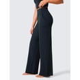 thumbnail image 2 of Pantalones CRZ YOGA Butterlift de pierna ancha, tiro alto con bolsillos L, 2 of 6