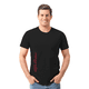 thumbnail image 4 of Alfa Romeo Playera Caballero Algodón Suavizado Logo Vertical Estilo Racing Casual, 4 of 4