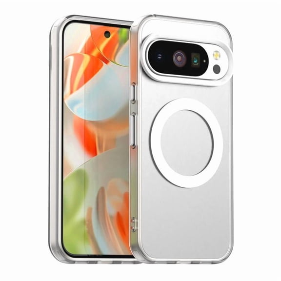 Phone Case for Google Pixel 10 Pro XL, Ultra-thin Frosted, Magnetic Protective Cover, White