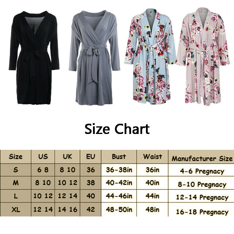 SALE NEW FLORAL MATERNITY BREASTFEEDING NURSING DRESS SIZE M L XL 8 10 12 14 16