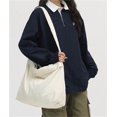 thumbnail image 4 of Sunyuer Vintage Canvas Tote Bag for Women Men, Casual Messenger Bag Large Crossbody Bag Working Shoulder Bag with Pockets, 4 of 8