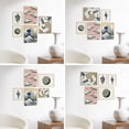 thumbnail image 5 of HAUS AND HUES Collage Frames For Wall - Set of 5 Photo Gallery Frames, Picture Frames Collage Wall Decor, Assorted Photo Frame Set, Stair Picture Frame Set Wood, (Two 8x10, Three 12x16 Beige), 5 of 6