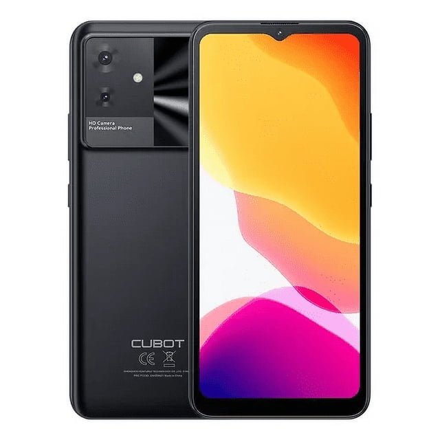 Smartphone Cubot Note 21 de 6 GB de RAM, 128 GB de ROM, cámara PDAF de 50 MP, 5200 mAh, Android 13, color negro
