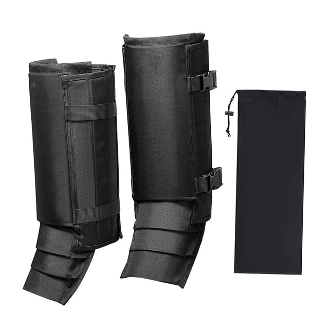 Polainas para piernas, protectores de pantorrillas, cubrebotas, polainas para botas, protectores de piernas 54cm x 43cm