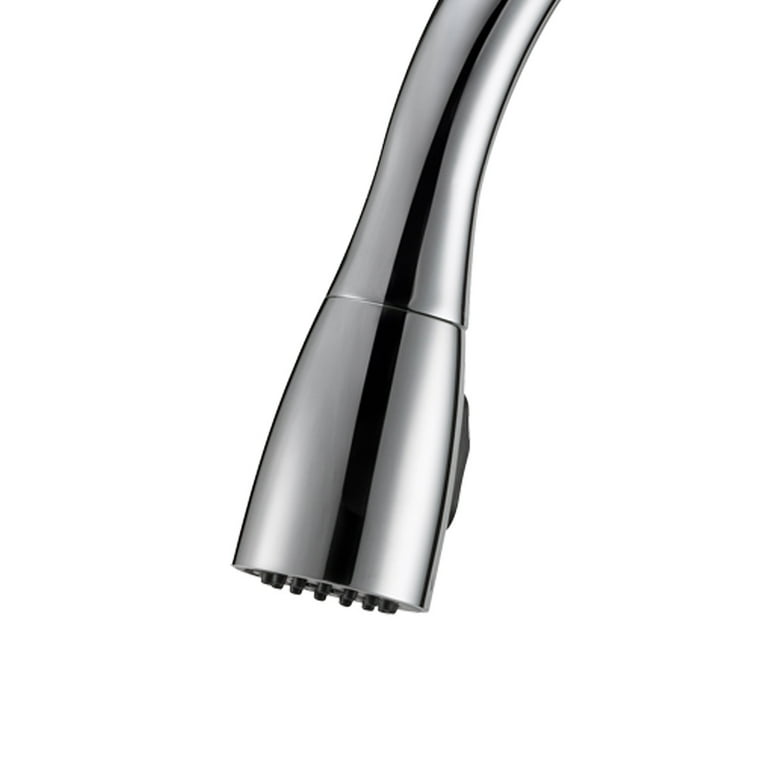 EZ-FLO Sterling Chrome 1-Handle Deck-Mount Pull-Down Handle Kitchen Faucet (Deck Plate Included) EZ-FLO Sterling Chrome 1-Handle Deck-Mount Pull-Down Handle Kitchen Faucet (Deck Plate Included)