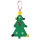 thumbnail image 1 of Puntoco 2024 Nuevas decoraciones para árboles de Navidad Mini árbol de Navidad Bordado Letra inglesa Colgante navideño Pequeño colgante, 1 of 2