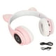 thumbnail image 2 of Auriculares inalámbricos con orejas de gato, de sonido de graves, auriculares Ajustables para niños, conuces liderados, diseño plegable, para niños para niños, 2 of 7
