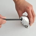 thumbnail image 4 of Alessi | Kastor RT02 - Design Pencil Sharpener, Chromed Zamak, Mirror Polished, 4 of 9
