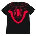 thumbnail image 3 of Marvel Spider-Man Miles Morales Mens Matching Family Cosplay T-Shirt X-Large, 3 of 5