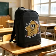 BIOSLED Smart LED Laptop Backpack with Programmable App Screen and Wireless Remote