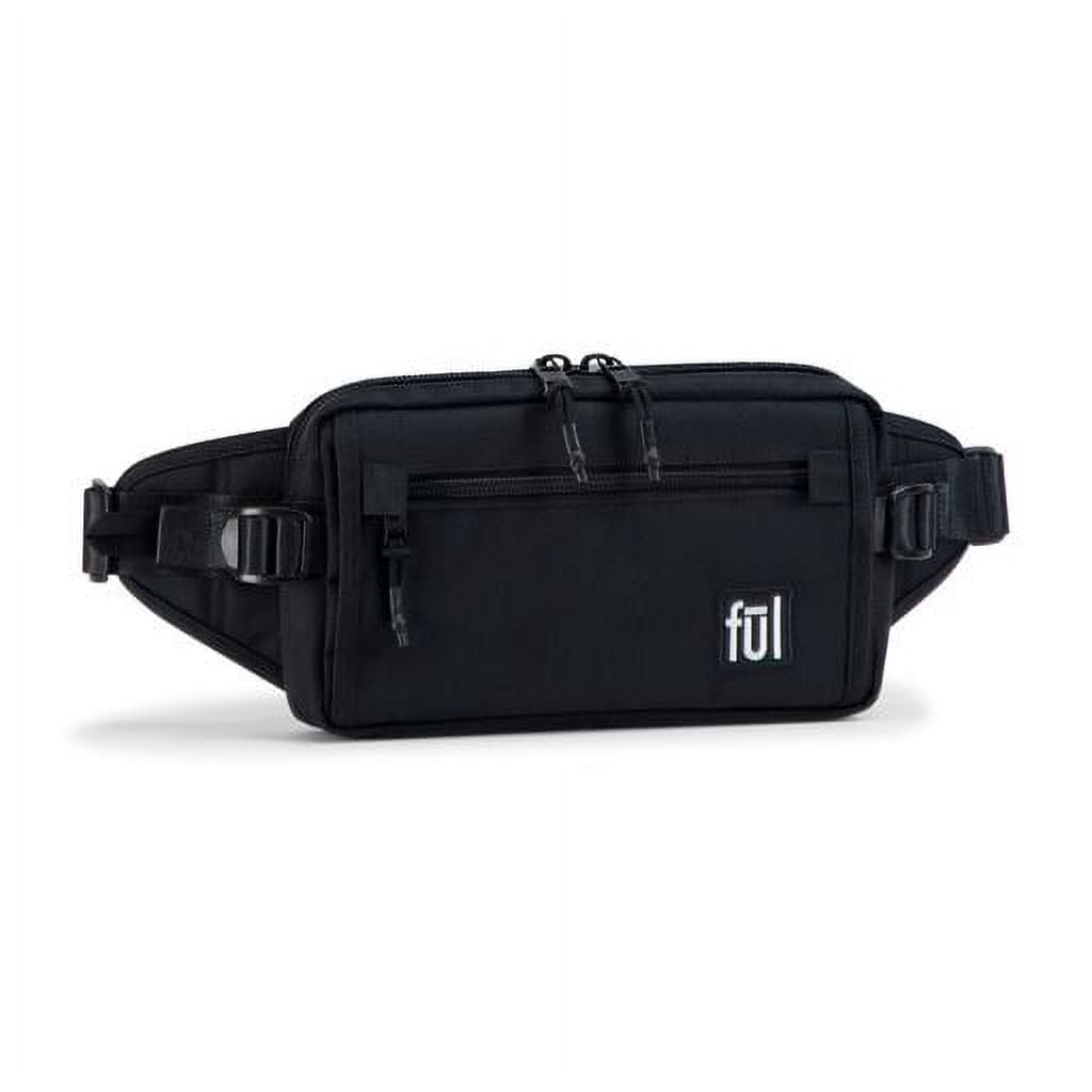 Tactics Collection Fanny Pack, Scout Waist Crossbody Men and Women, Belt Bag, Black