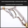 thumbnail image 6 of SharkTRUE High Pressure Hose Sprayer Nozzle,Aluminum Alloy Heavy Duty Garden Hose Nozzle,Hose Spray Gun for Lawn,Garden,Watering Plants,Washing Cars,Showering Dogs, 6 of 10
