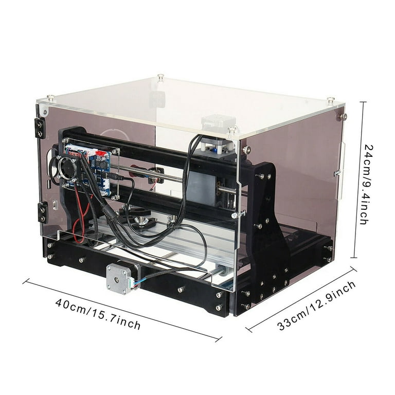 40*40cm 80W Laser Engraving Machine Cutting Machine Wood Router Desktop NEW