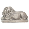thumbnail image 4 of Northlight 22.5" Gray Lying Down Lion Outdoor Garden Statue, 4 of 5