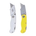 thumbnail image 2 of Cuchillo multiusos plegable de aleación de aluminio de grado industrial, portátil, para exteriores, con 10 hojas, 2 of 15