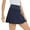 Navy Blue, variant on XBASW Tennis Skirt for Women with Pockets Shorts Crossover Golf Skorts Athletic Workout Skirts XS-XL