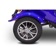 thumbnail image 3 of Ewheels EW-Bugeye, 3 Wheels Mobility Scooter, Range 40 Miles, Cap 350 lbs, Blue, 3 of 4