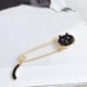 thumbnail image 5 of Broche de imperdible Hugo Gato Dorado, 5 of 7