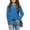 Blue, variant on Arshiner Long Sleeve Shirts for Girls Raglan Sleeves Crewneck Knit Blouse for Kids Casual Blue Cute Loose Tops Kids 12 Years 160 Blue