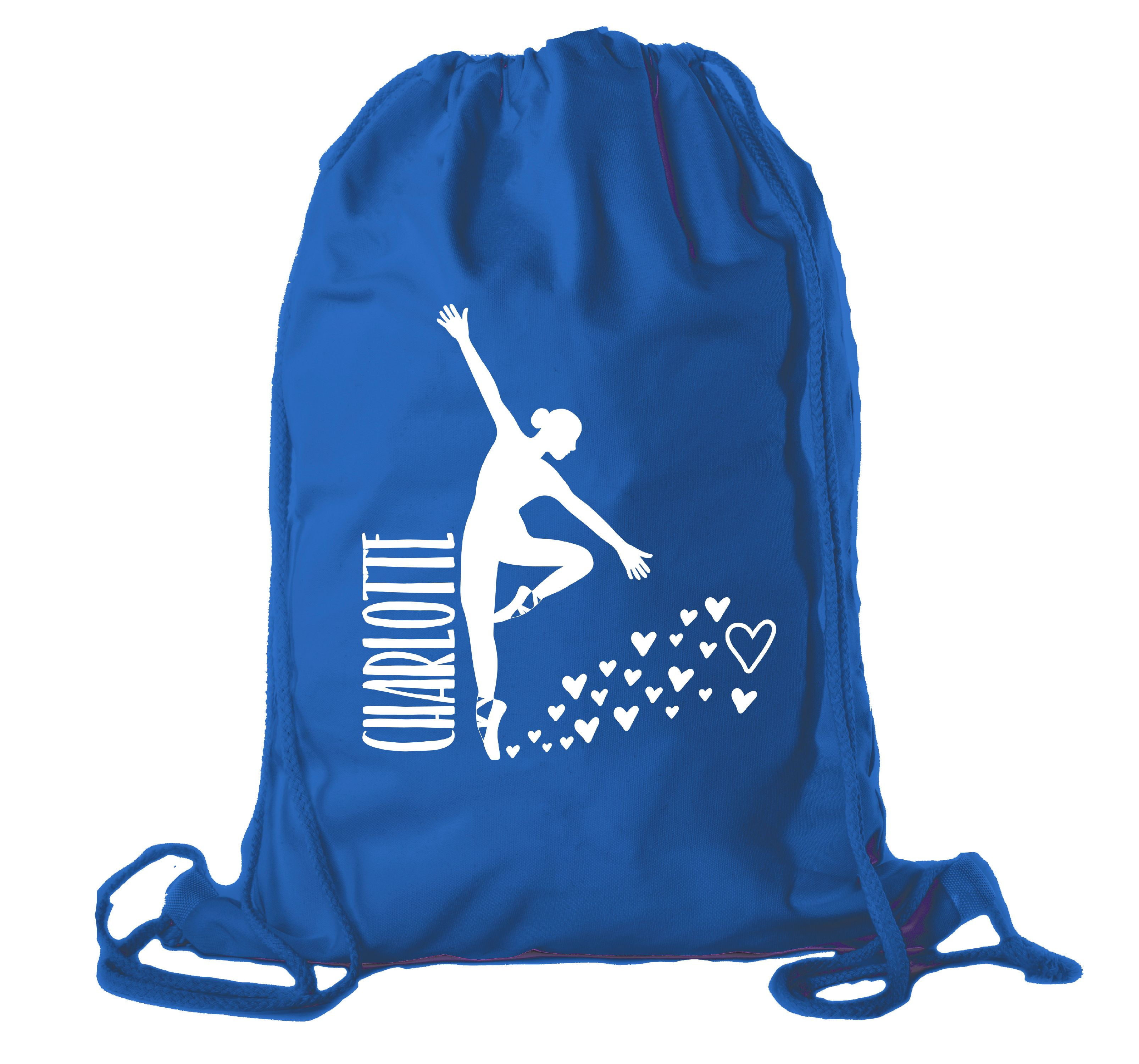 Mato & Hash Personalized Dance Bags, Ballet Drawstring Backpack