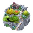 thumbnail image 2 of Resin Succulent Flower Pot Simulation Creative Personality Hanging Garden Flower Pot Home Decor, 2 of 9