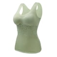 thumbnail image 1 of Thermal Underwear Womens Ultra Soft Suit Winter Seamless Heat Velvet Thermal Vest Slim Base Layer Lace Sling Cold Protection, 1 of 6