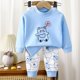 thumbnail image 1 of Cowsor 2PC Set for Children Boy Girl Match Kawaii Thermal 2 Piece Tops Tshirts Lingeries Pants Loungewear 2PC Sets Child, 1 of 3