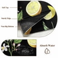 thumbnail image 6 of Yellow Lemon Summer Area Rugs 2.7'x5', Washable Small Throw Rugs for Kitchen Bedroom, Farmhouse Tropical Fruit Black Indoor Outdoor Rug Non-Slip Low Pile Carpet Runner Reversible Floor Mats, 6 of 8