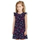 thumbnail image 1 of Fotbe Purple Butterfly Vestido de Dormir para Niñas de 3 a 10 Años, Mangas Cortas, Estilo Princesa, Pijama Camisón con Mangas Voladas-XX-Large, 1 of 6