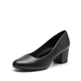 thumbnail image 1 of Zapatos de Tacón Cuadrado DREAM PAIRS para Mujer 5.5 cm Negro PU, 1 of 8