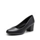 thumbnail image 1 of Zapatos de Tacón Cuadrado DREAM PAIRS para Mujer 5.5 cm Negro PU, 1 of 8