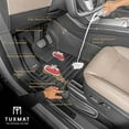 thumbnail image 4 of TuxMat - For Dodge Ram 1500 Crew Cab 2019-2024 Models - Custom Car Mats - Maximum Coverage, All Weather, Laser Measured - This Full Set Includes 1st and 2nd Rows, 4 of 6