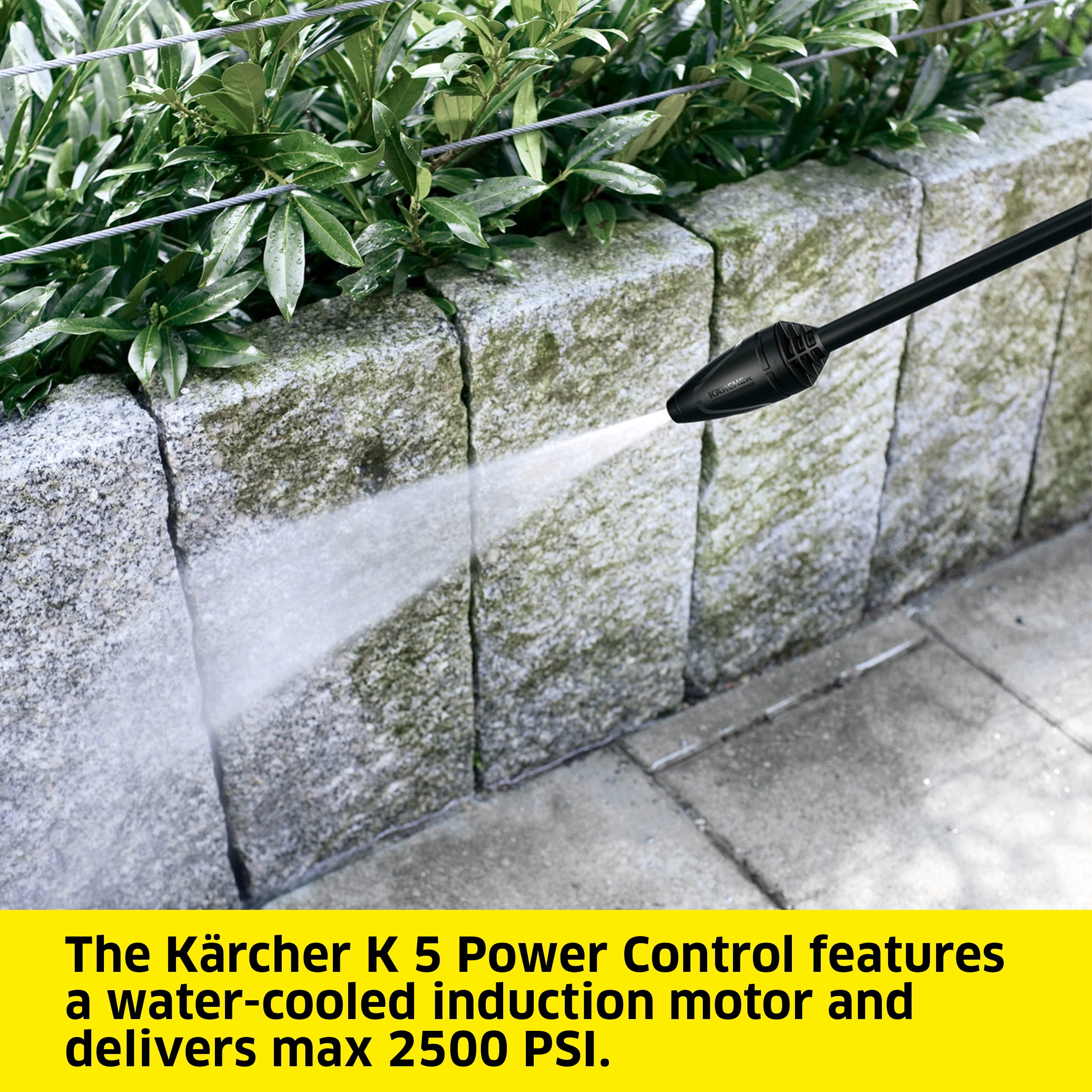 Karcher K 5 Power Control CHK 2500 max. PSI 1.55 max. GPM Pressure Washer