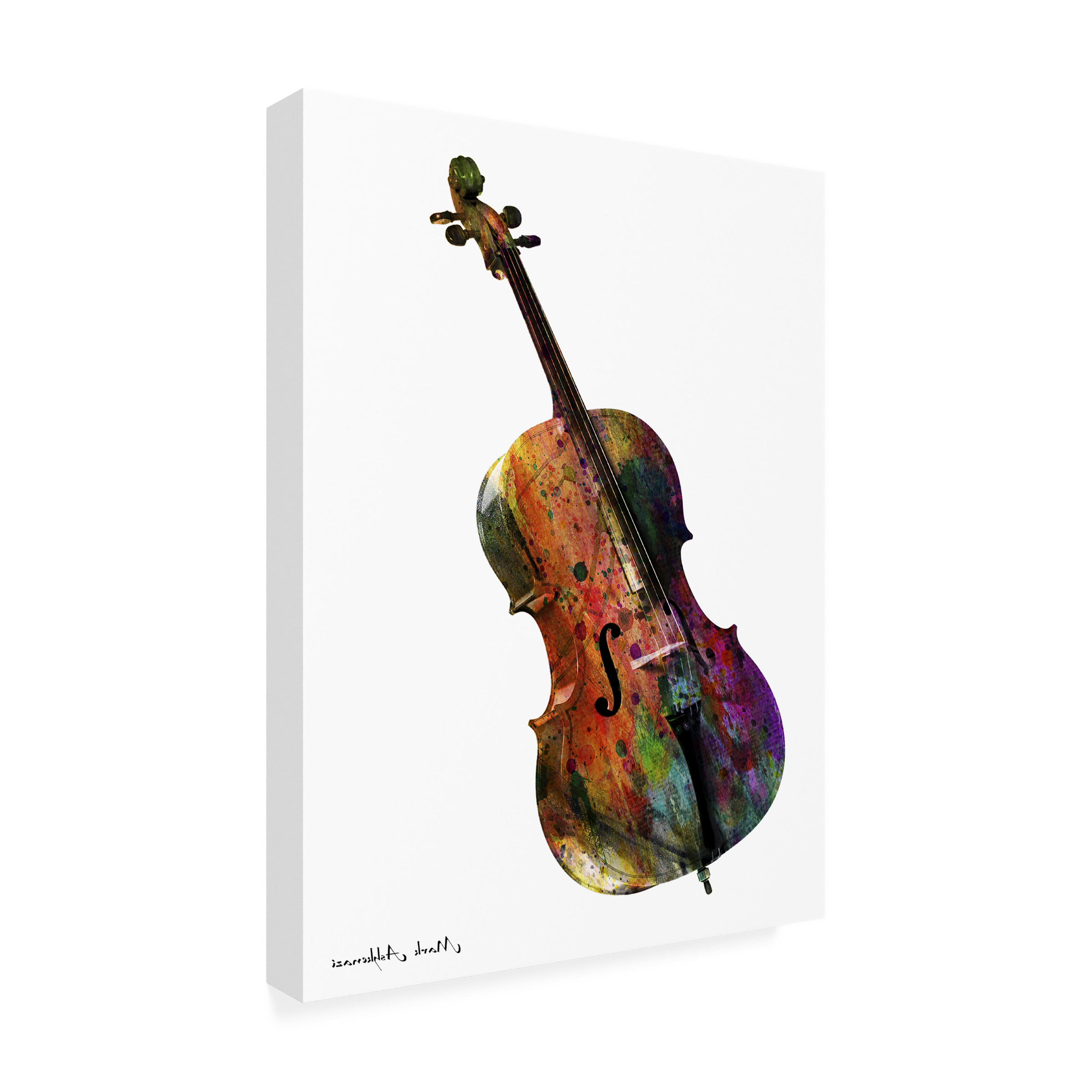 Mark Ashkenazi 'Chello' Canvas Art
