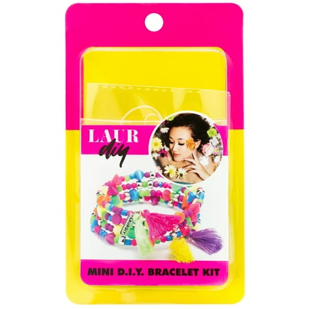 Tassel Kit - LaurDIY Neon Tassel Bracelet Mini DIY Kit