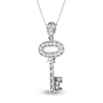 thumbnail image 1 of Luis Creations PCR514 14K Gold 0.35 Ct. Diamond Key Pendant With 16 in. Chain, 1 of 1