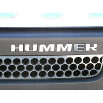 Stainless Steel Graphic/Logo/emblem 6Pc Fits 2006-2009 Hummer H3 HV46307 QAA