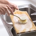 thumbnail image 5 of Grandest Birch 2PCS Long Handle Pot Dishes Washing Brush Kitchen Sink Countertop Cleaning Tool, 5 of 8