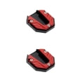 thumbnail image 2 of Accesorios para motocicleta Scienceny Pie Extensor de Pata de Cabra Rojo 2piezas, 2 of 6