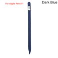 thumbnail image 1 of 4 In 1 Silicone Pencil Cover For Apple Pencil 1st generation Smart Stylus Protective Case Accessories For Apple Pencil 1 Cover Dark Blue, 1 of 6