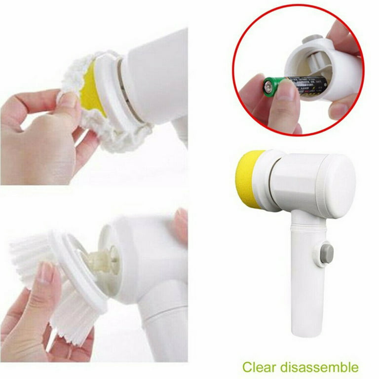 5 In 1 Multifunctional Wireless Electric Cleaning Brush Kitchen